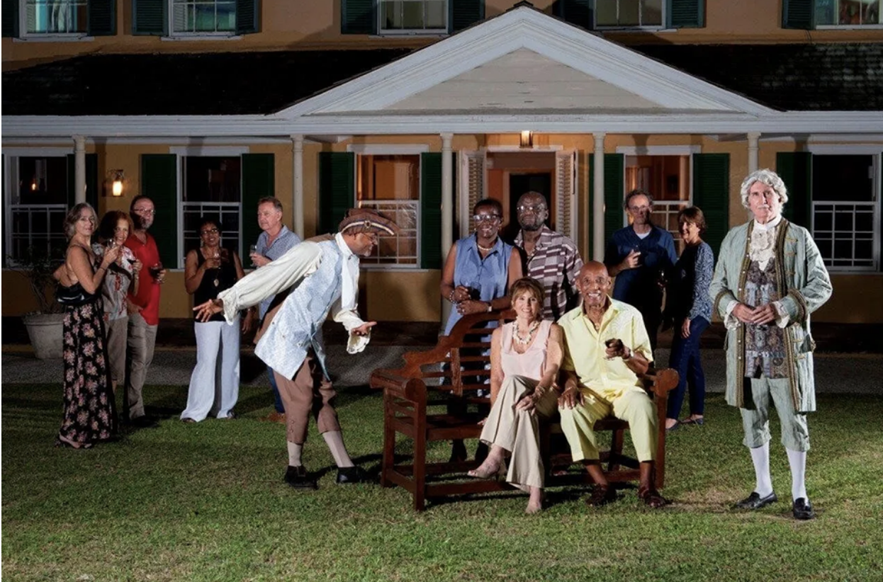 Guests and period actors | Dinner With George